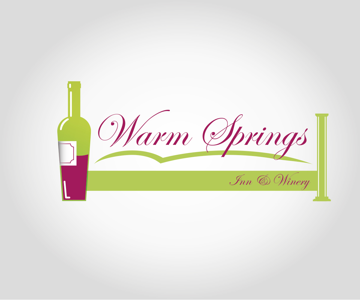 Logo-Design von Robn für Warm Springs Inn & Winery | Design #2173107