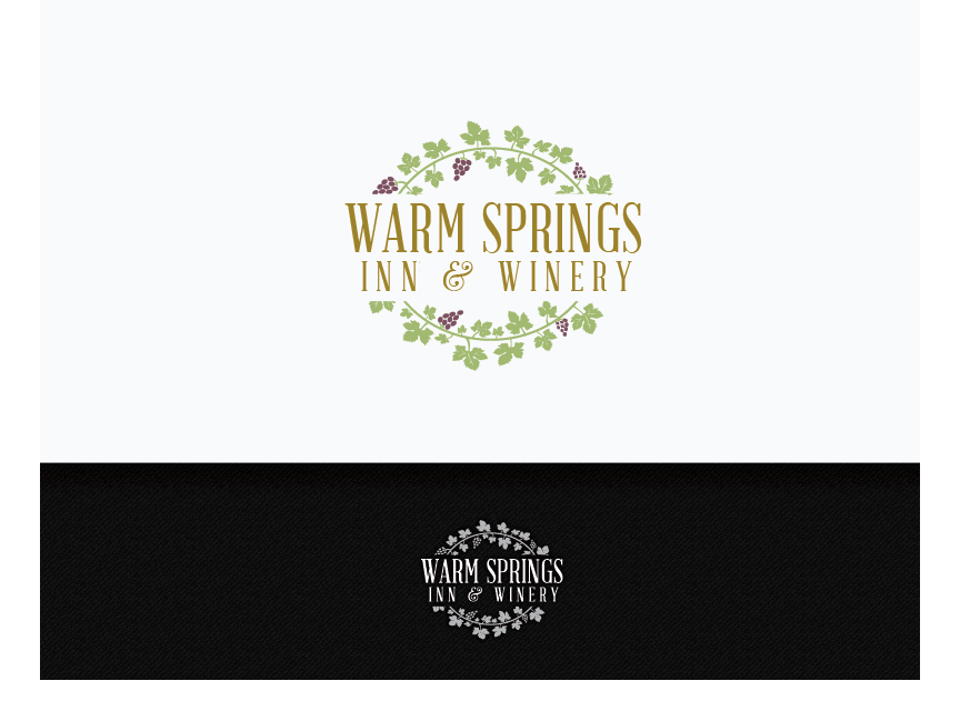 Design de Logo par jaime.sp pour Warm Springs Inn & Winery | Design #2307966