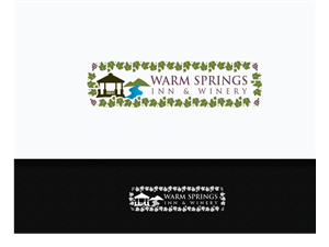 Warm Springs Inn & Winery | Logo Design by jaime.sp