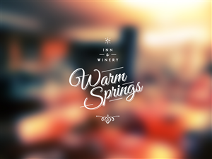 Logo Design by Creative Juice for Warm Springs Inn & Winery | Design: #2238081