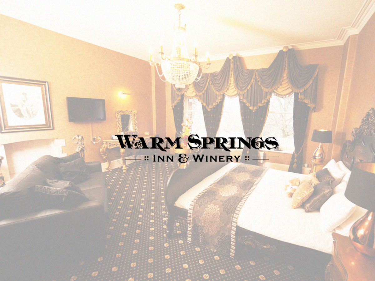 Logo Design by Creative Juice for Warm Springs Inn & Winery | Design #2238084