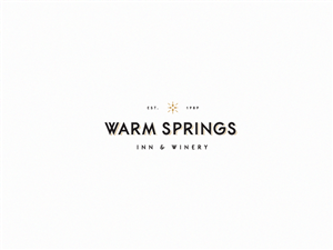 Logo Design by Creative Juice for Warm Springs Inn & Winery | Design: #2238196