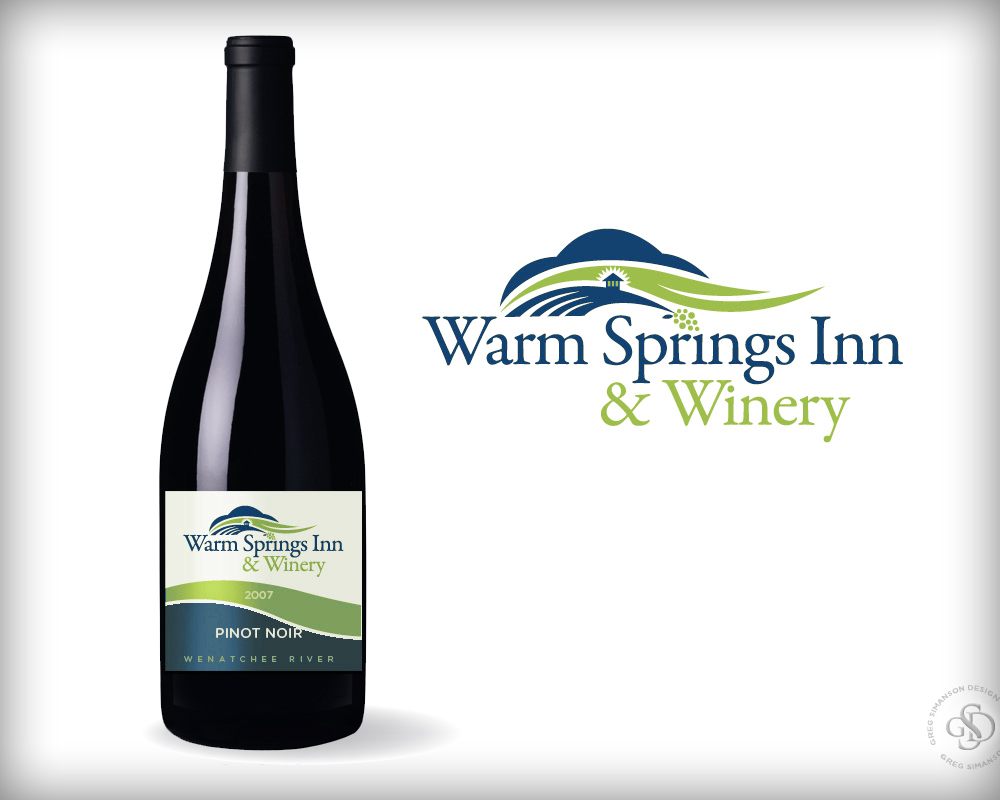 Logo Design by GSD1017 for Warm Springs Inn & Winery | Design #2227529
