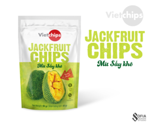 design a packing for fruit chips which brandname is Vietchips.  | Label Design by SofiaDesignStudio