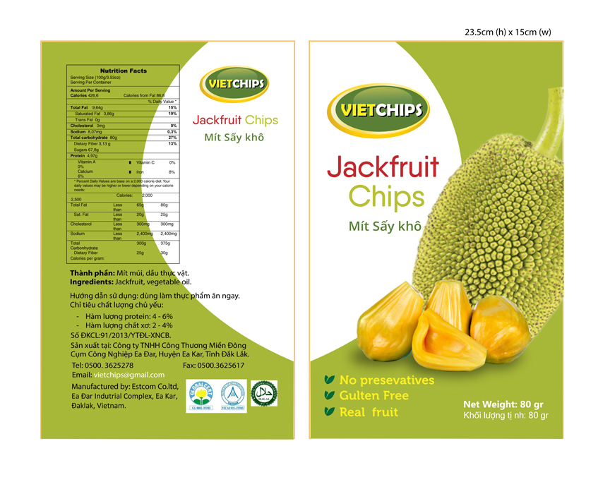 Jackfruit Chips Nutritional Information Besto Blog
