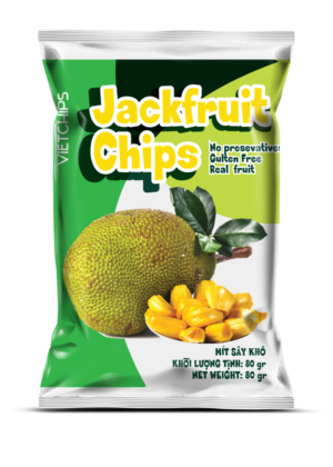 design a packing for fruit chips which brandname is Vietchips.  | Label Design by at-as