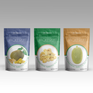 design a packing for fruit chips which brandname is Vietchips.  | Label Design by Shark1