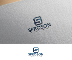 SPROSON PICTURE FRAMERS ST ANDREWS | Logo Design by pixelgrapix