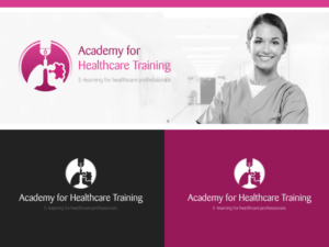 Logo Design by Anthony Stobart Creative for Academy for Healthcare Training | Design #10130052