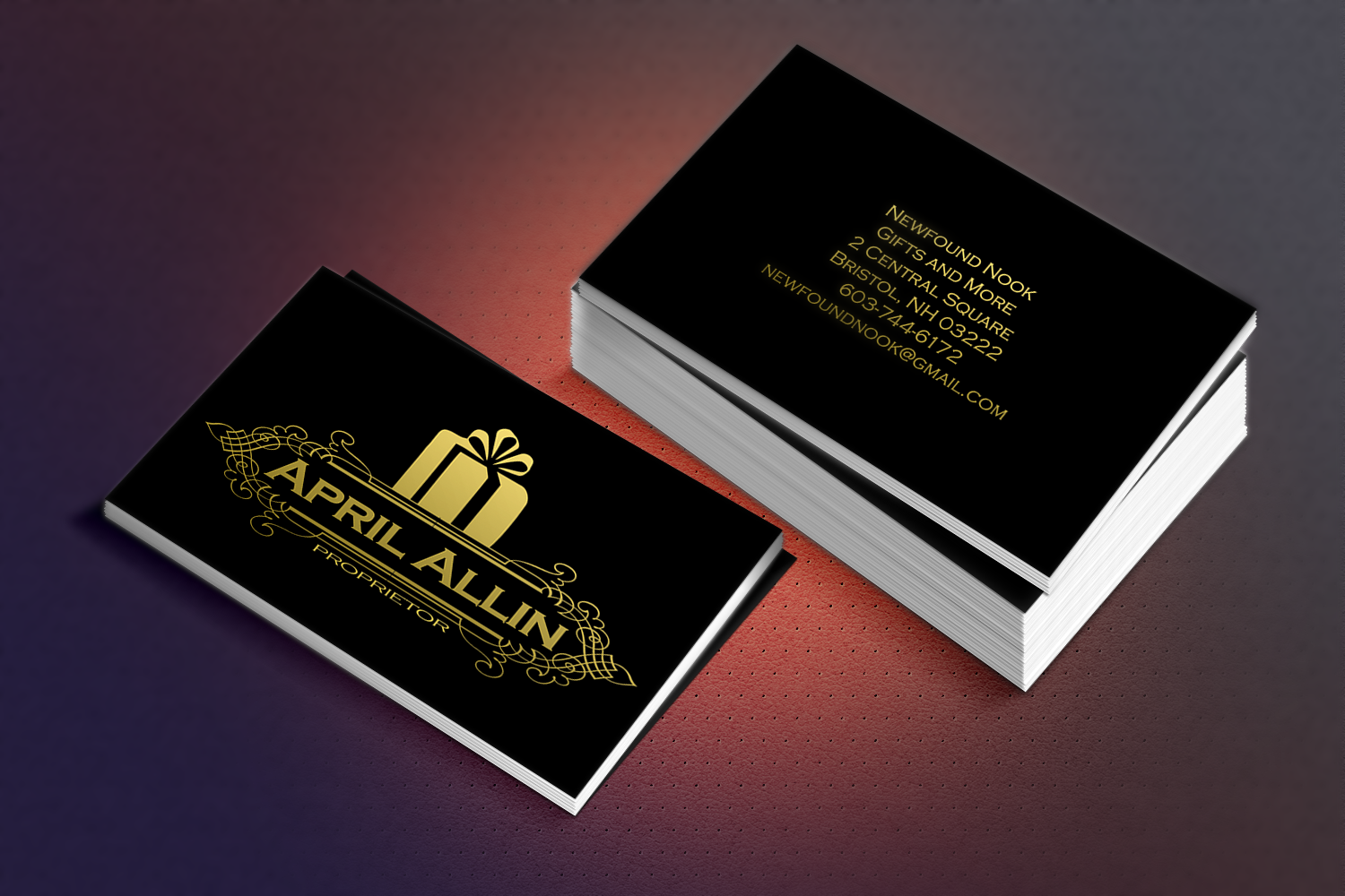 Diseño de Tarjeta de Presentación por JonasMorais para Newfound Nook | Diseño #10149343