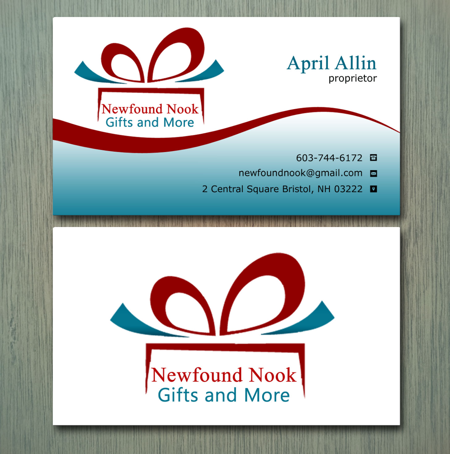 Visitenkarten-Design von Lanka Ama für Newfound Nook | Design #10160730