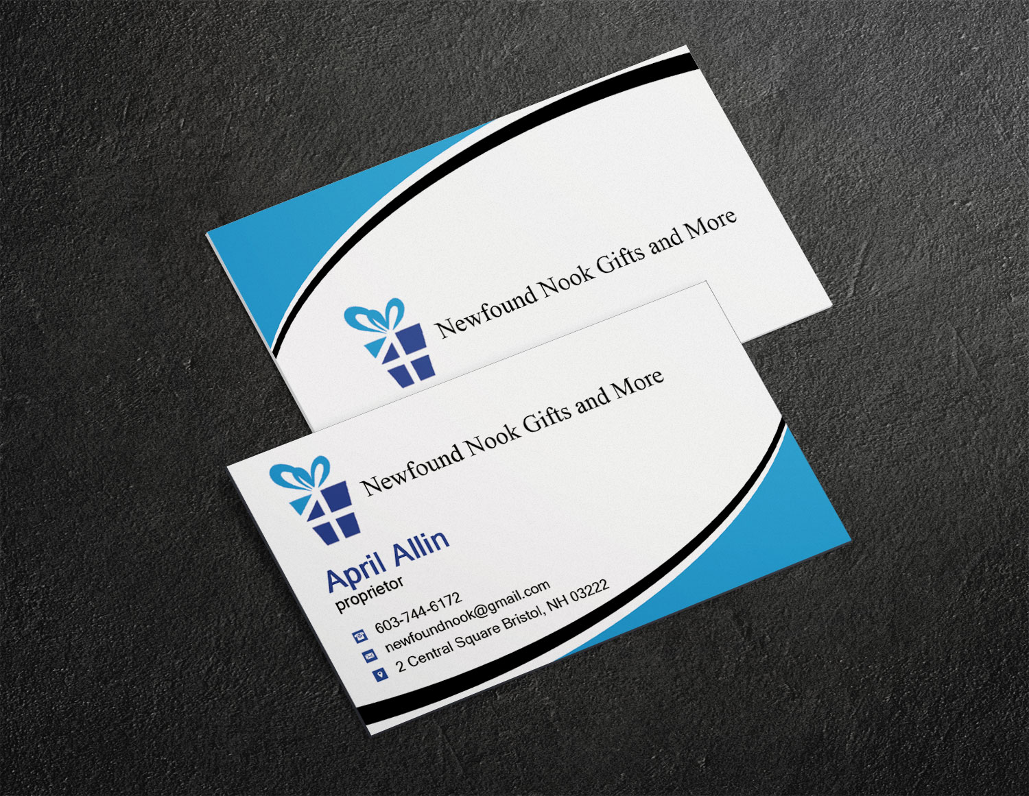 Business Card Design by Lanka Ama for Newfound Nook | Design #10160737