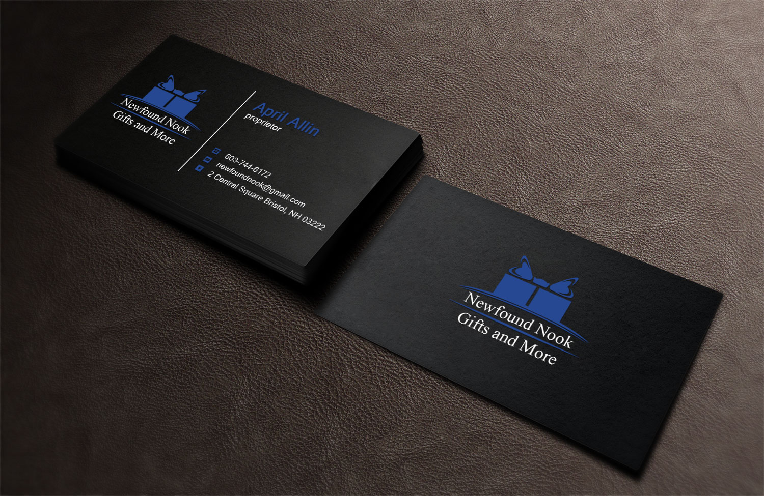 Business Card Design by Lanka Ama for Newfound Nook | Design #10160742