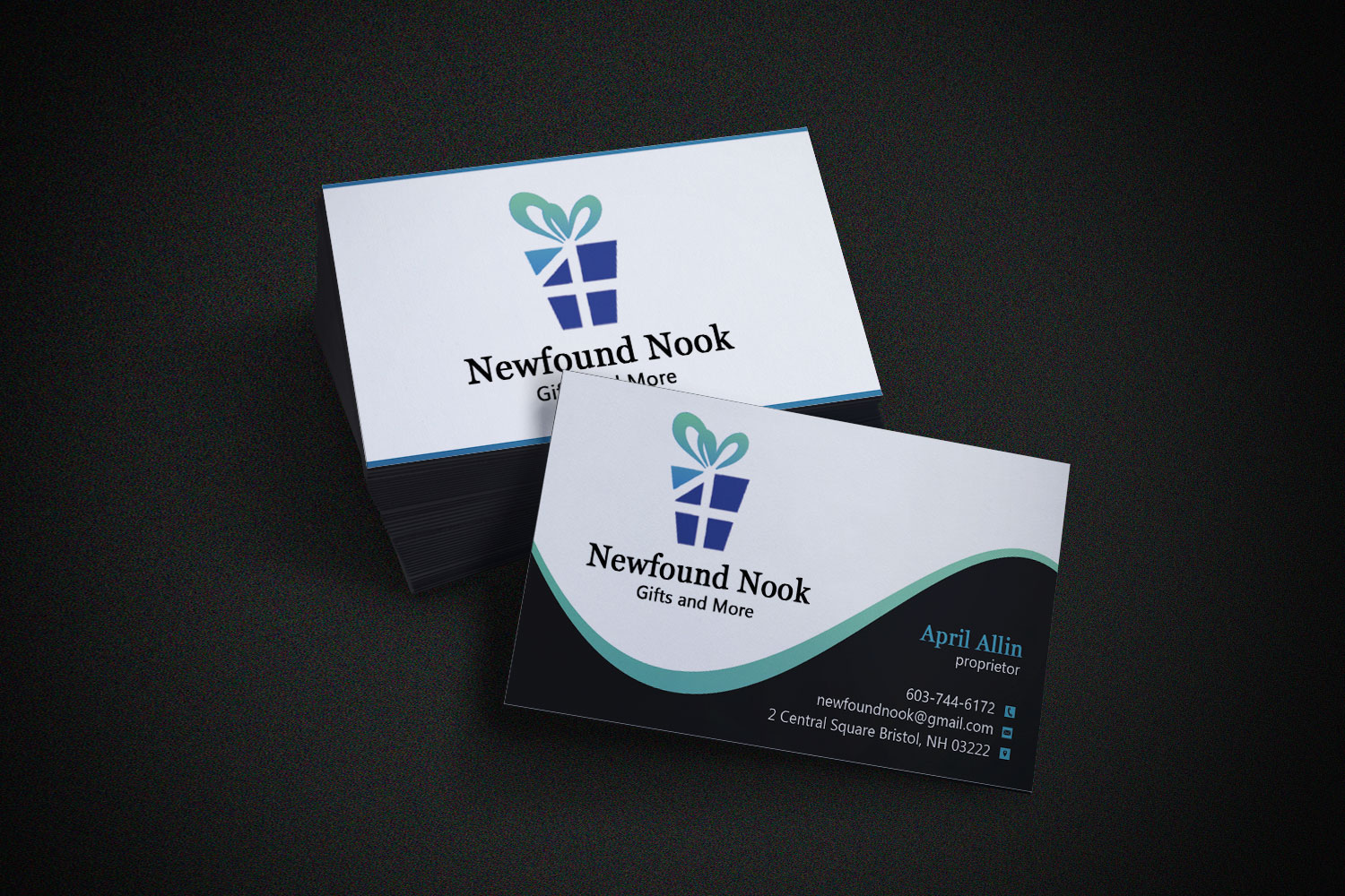 Business Card Design by Lanka Ama for Newfound Nook | Design #10160752