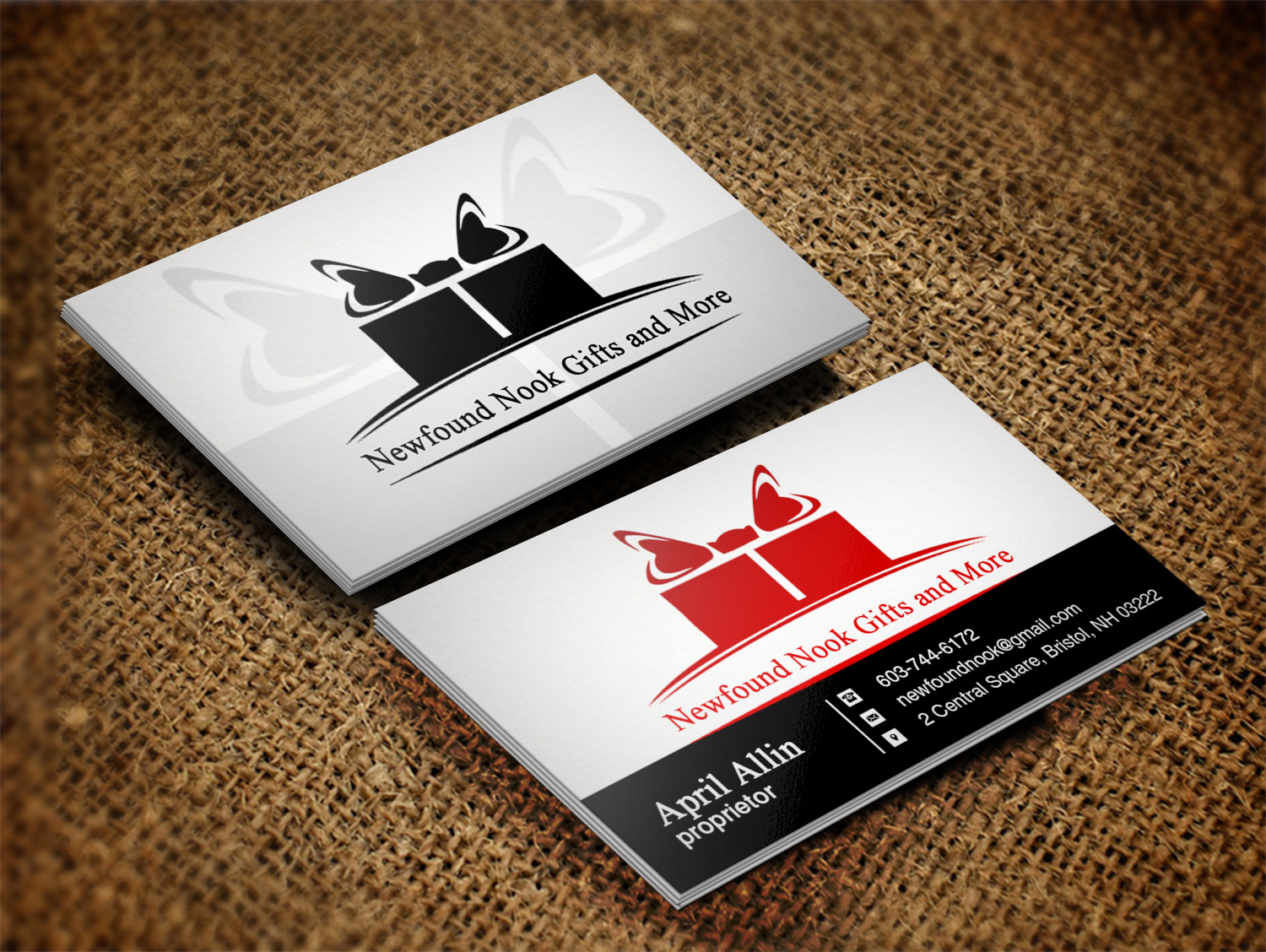 Diseño de Tarjeta de Presentación por Lanka Ama para Newfound Nook | Diseño #10160864