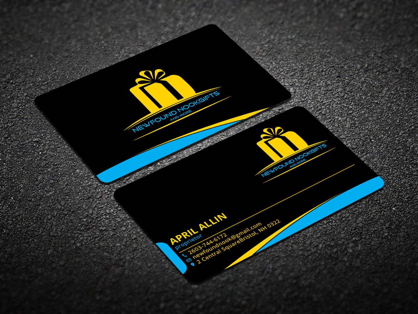 Business Card Design by Verified artistry (Design garden) for Newfound Nook | Design #10173352