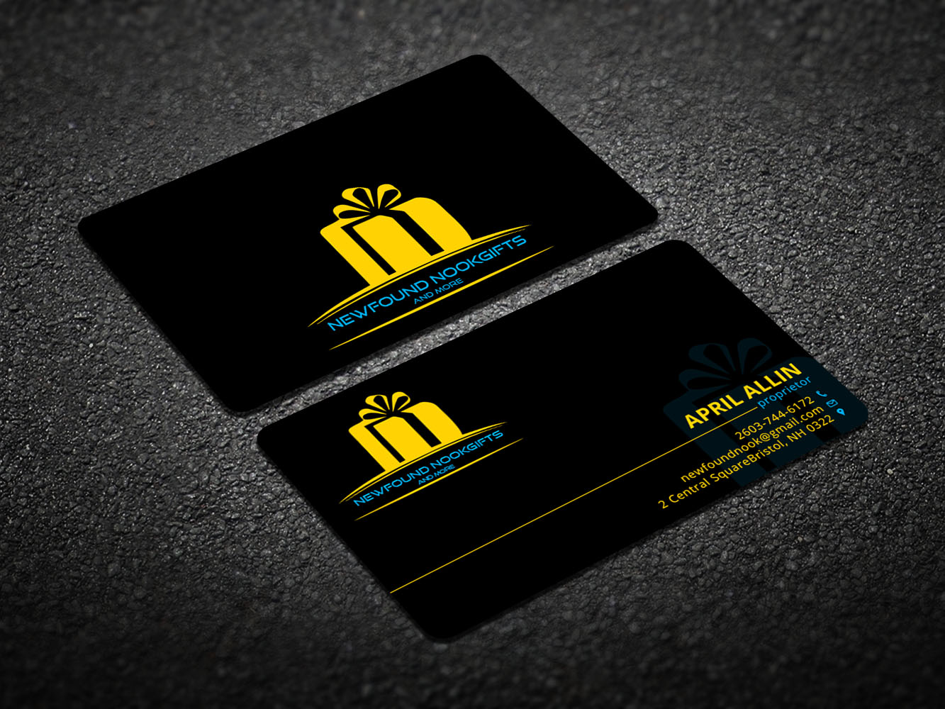 Business Card Design by Verified artistry (Design garden) for Newfound Nook | Design #10173364