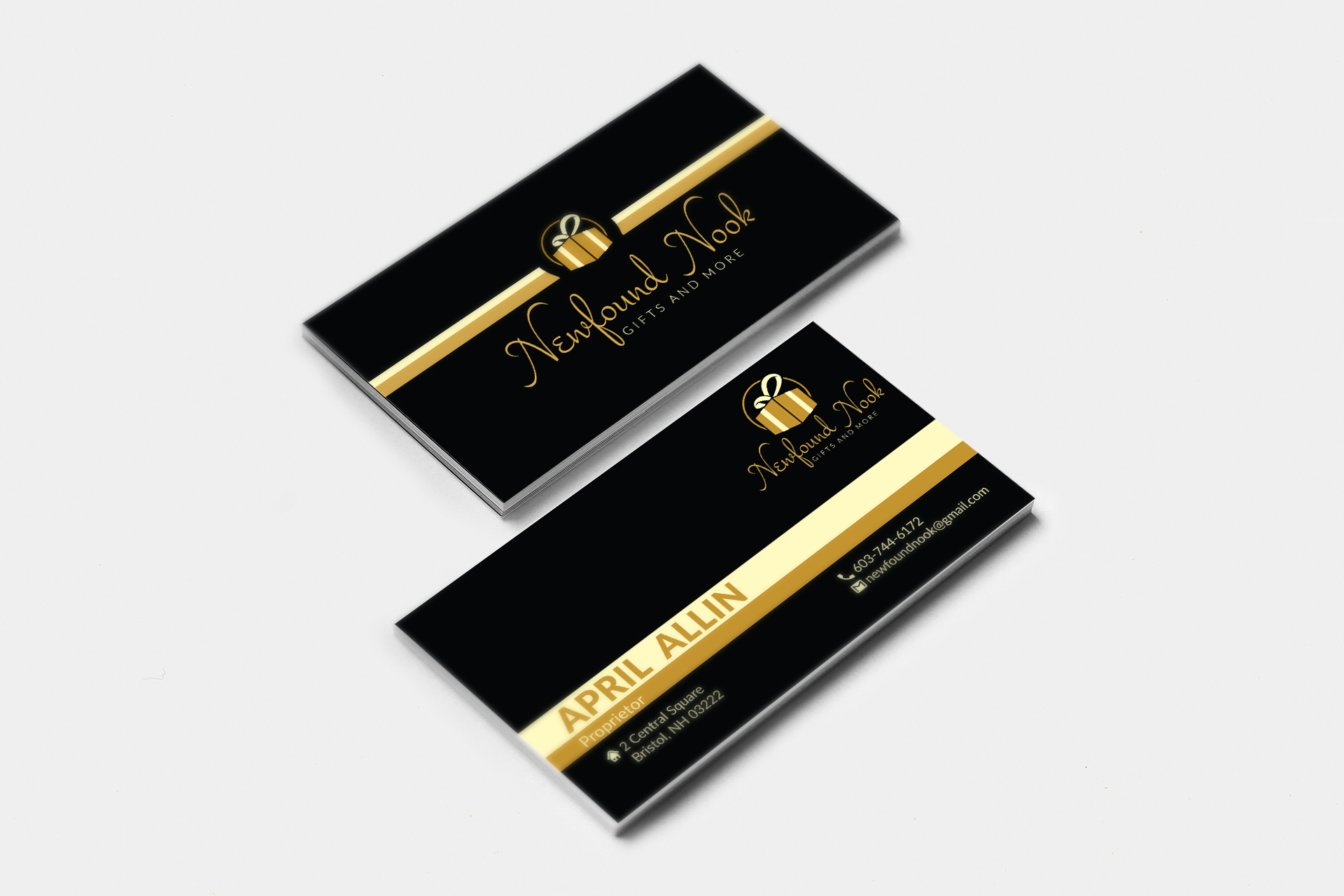 Diseño de Tarjeta de Presentación por carlbondoc para Newfound Nook | Diseño #10149040