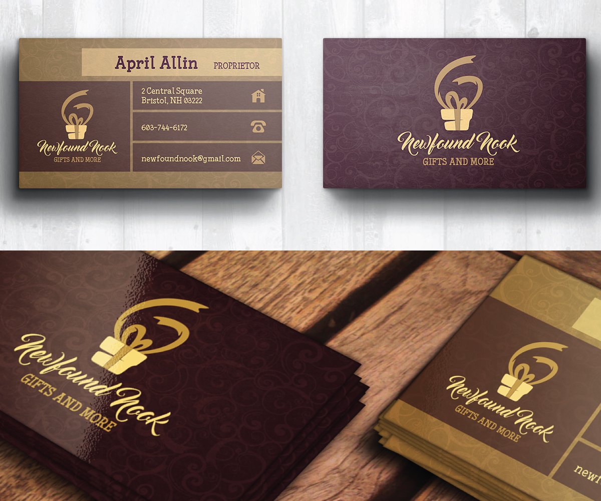 Business Card Design by COO COO design for Newfound Nook | Design: #10158804
