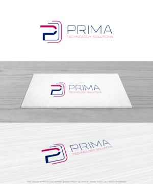 Logo Design by Daniel Caso Design for Prima Technology Solutions | Design: #10205884