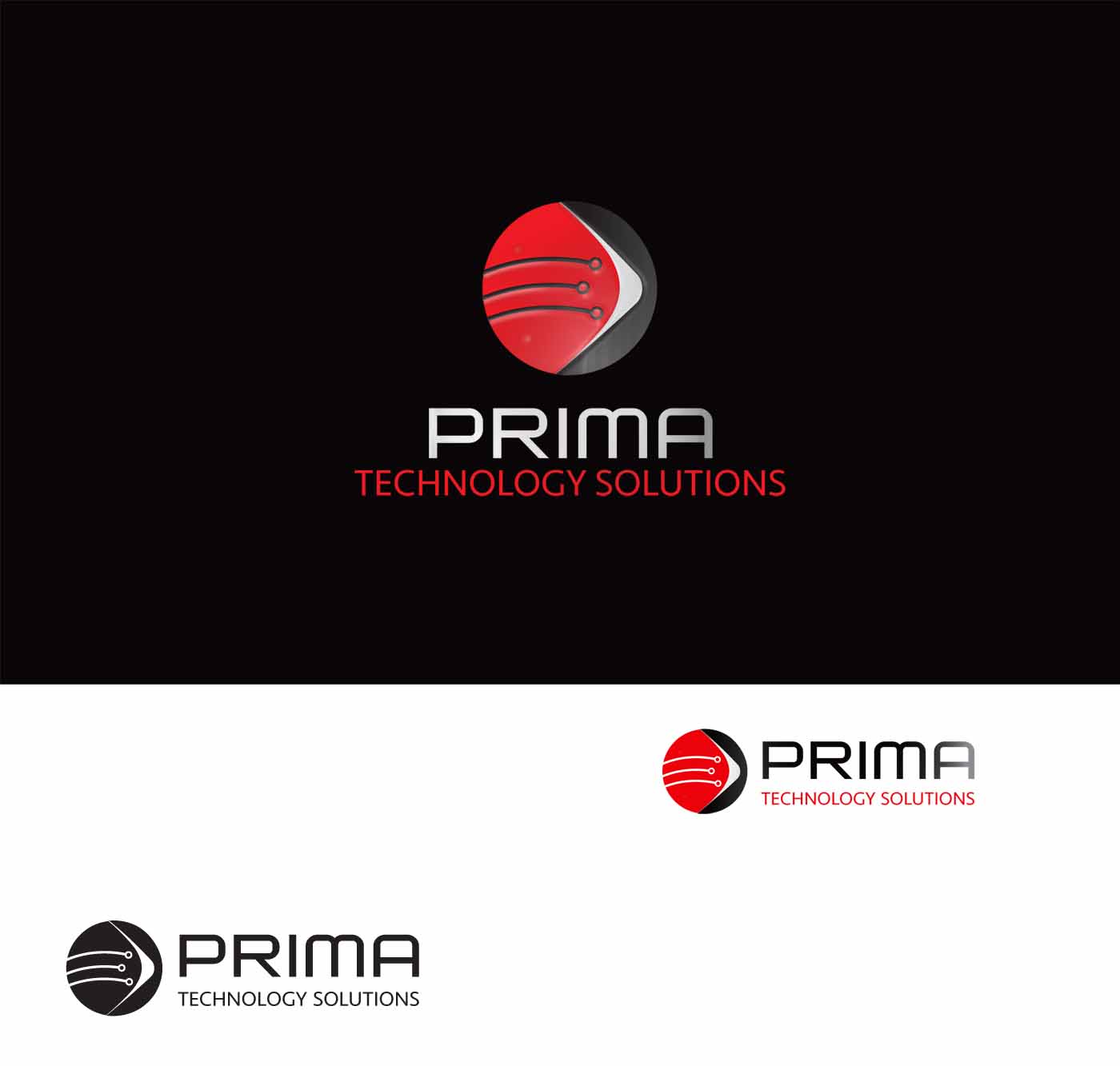 Logo Design by CanDoDesign for Prima Technology Solutions | Design #10168906