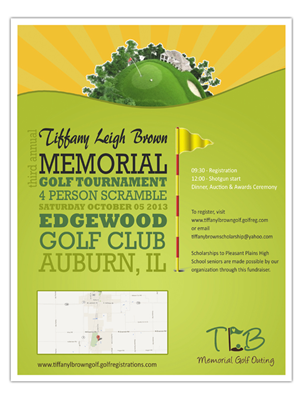 Flyer-Design von LovePrint Studio Creative für The Tiffany Leigh Brown Memorial Scholarship Fund, Inc. | Design: #2190396