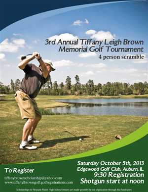 Flyer-Design von Jun Kai für The Tiffany Leigh Brown Memorial Scholarship Fund, Inc. | Design: #2157412