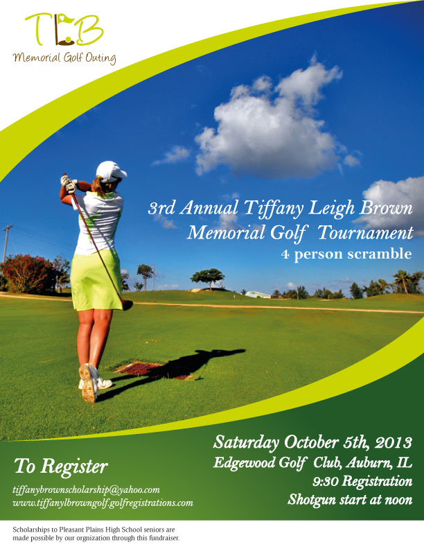 Flyer Design by Jun Kai for The Tiffany Leigh Brown Memorial Scholarship Fund, Inc. | Design #2158069