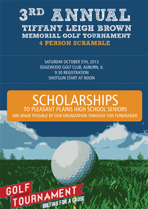 Flyer-Design von roopaljain für The Tiffany Leigh Brown Memorial Scholarship Fund, Inc. | Design #2170866
