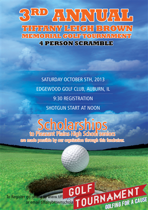 Flyer-Design von roopaljain für The Tiffany Leigh Brown Memorial Scholarship Fund, Inc. | Design: #2170869