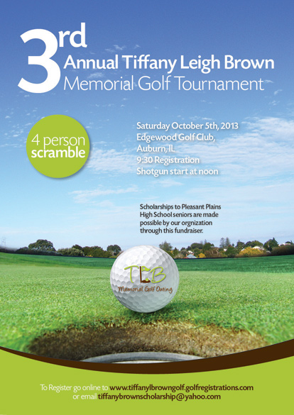 Flyer Design by san011 for The Tiffany Leigh Brown Memorial Scholarship Fund, Inc. | Design #2163640