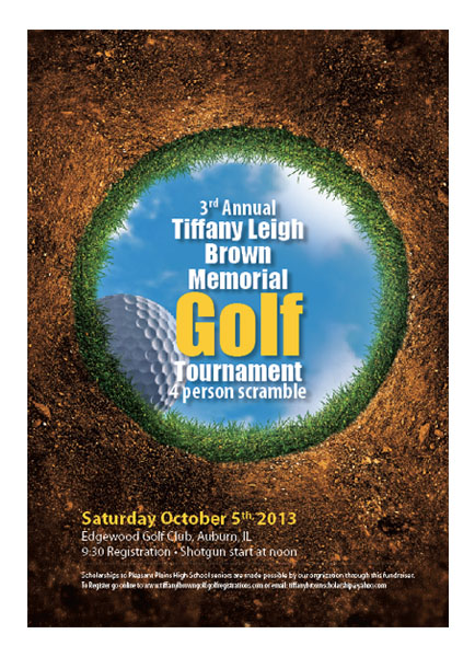Flyer Design by MasterMind for The Tiffany Leigh Brown Memorial Scholarship Fund, Inc. | Design #2178597