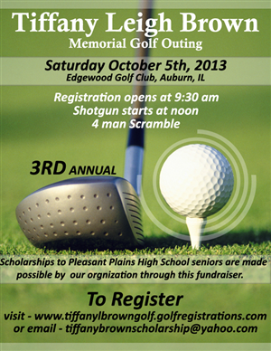 Flyer-Design von john victor für The Tiffany Leigh Brown Memorial Scholarship Fund, Inc. | Design #2168822