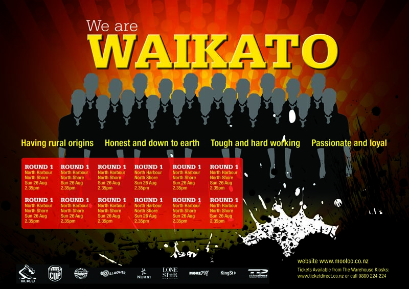 Design de Poster par lili pour Waikato Rugby Union | Design #2190583