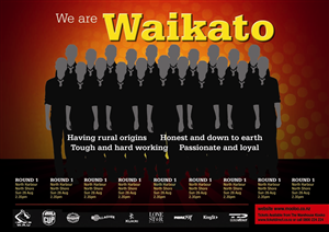 Poster Design by lili for Waikato Rugby Union | Design: #2190588