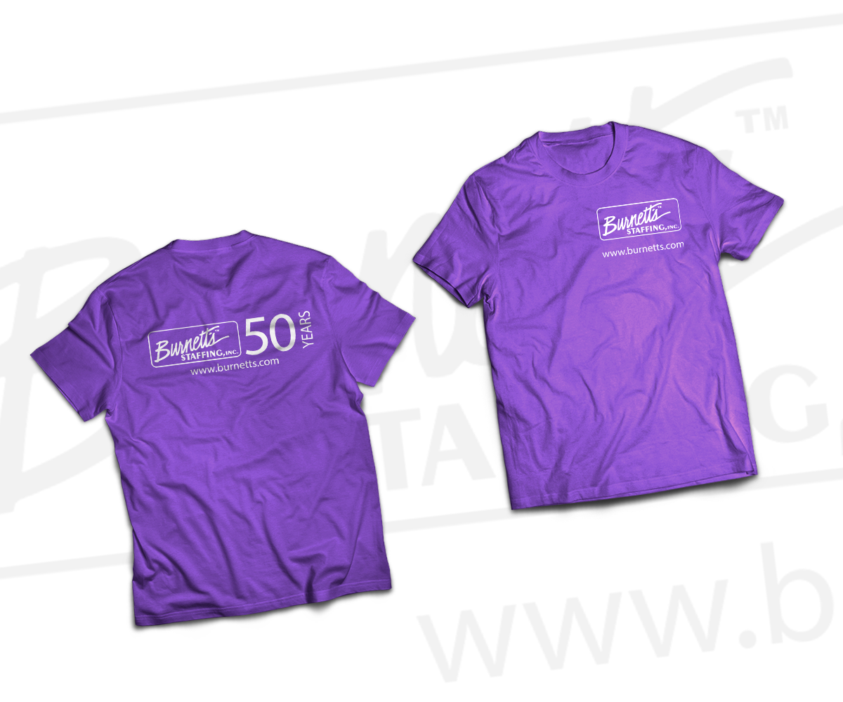 Design de T-shirt par exoddinary pour Burnett's Staffing, Inc. | Design #10176220