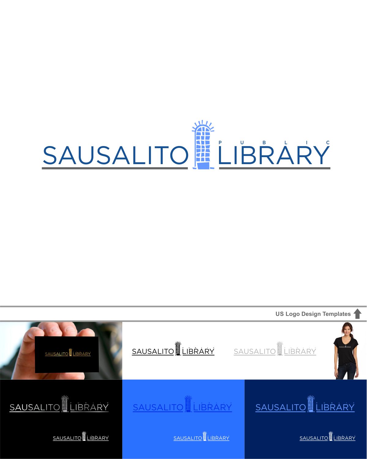 Logo Design by DesignMX (Renan Mejia) for Sausalito Public Library | Design #10192606