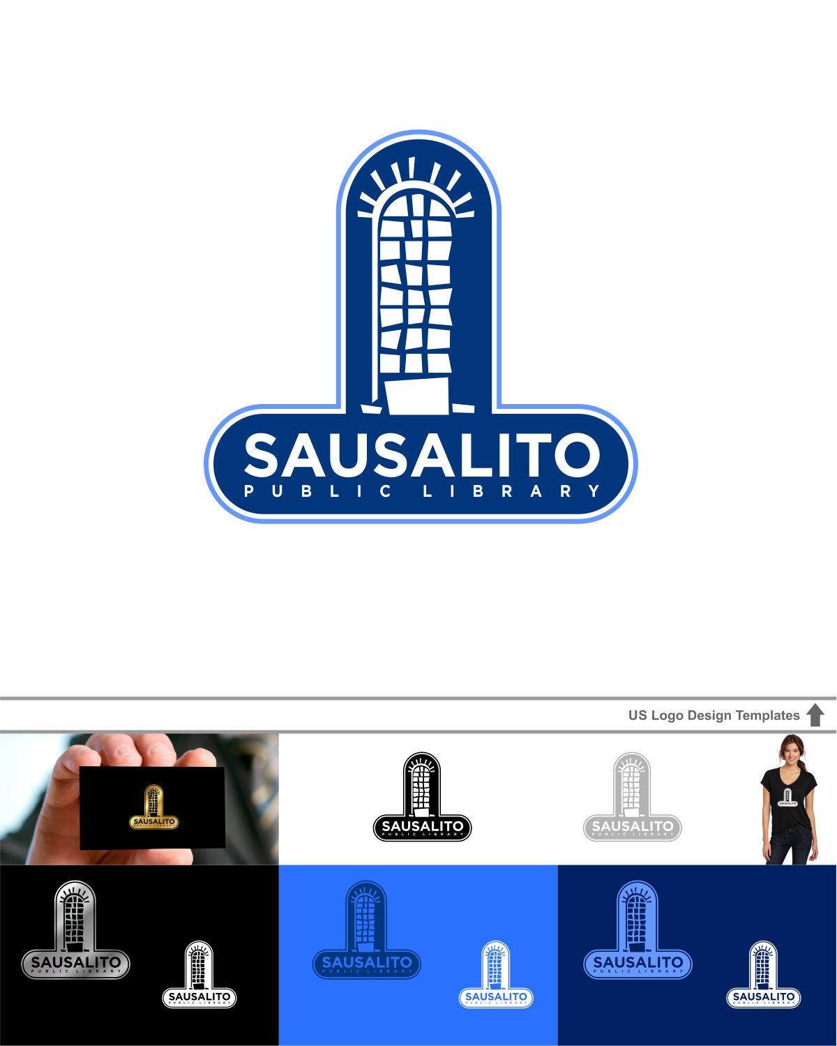 Logo Design by DesignMX (Renan Mejia) for Sausalito Public Library | Design #10192607