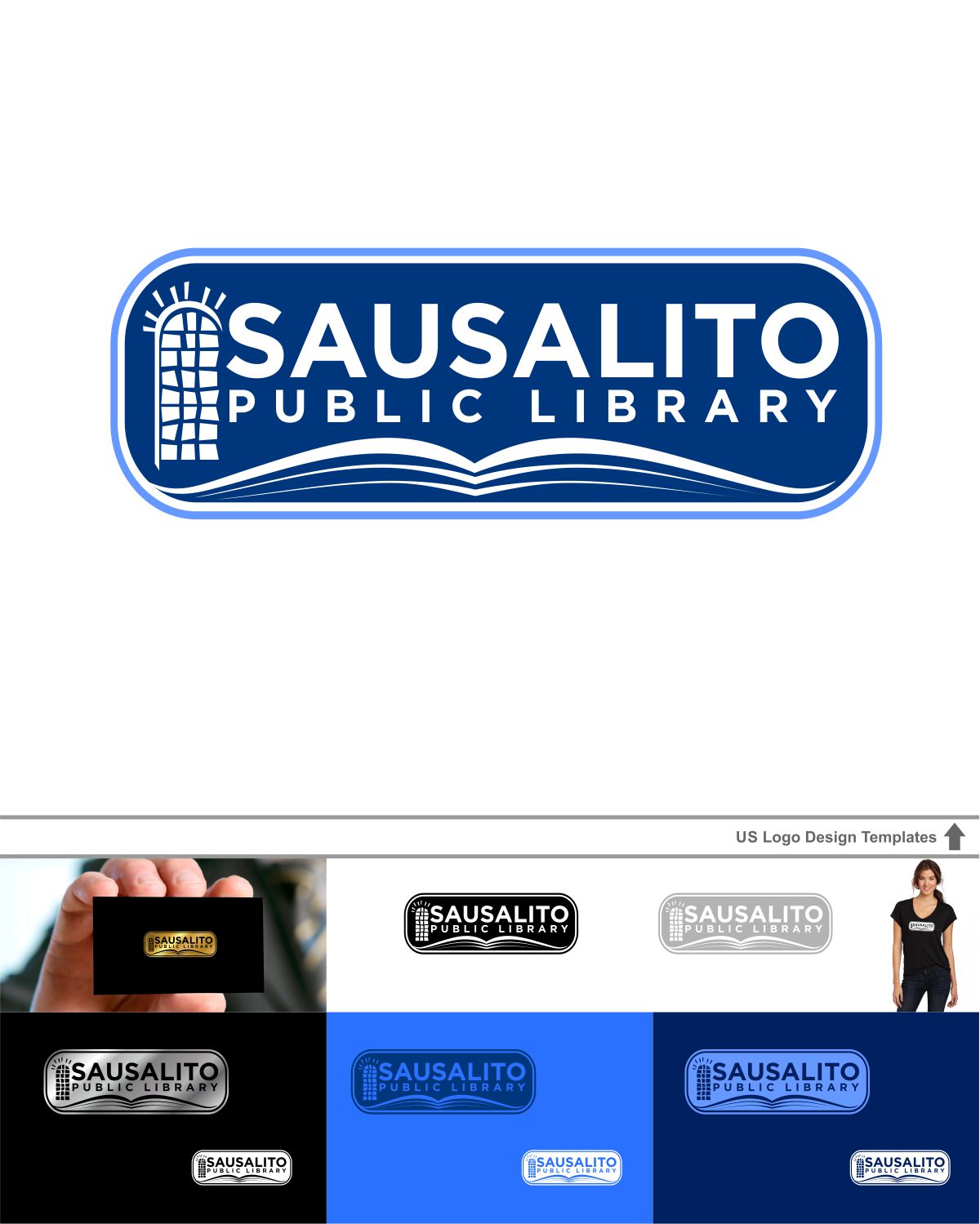 Logo Design by DesignMX (Renan Mejia) for Sausalito Public Library | Design #10205404