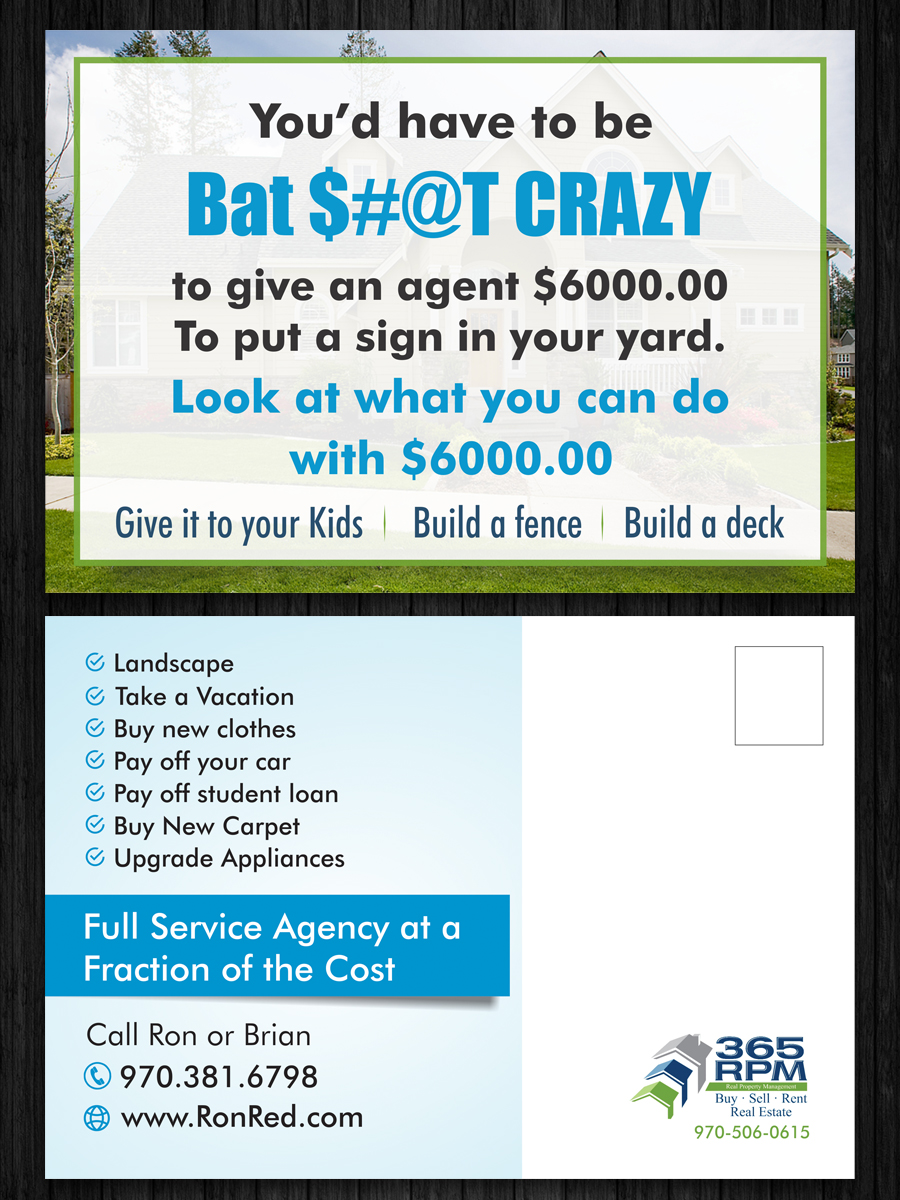 Postcard Design by ecorokerz for this project | Design #10143210