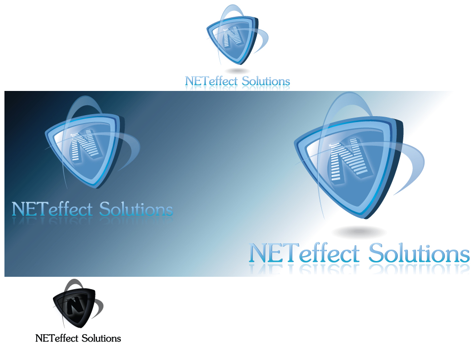 Logo Design by Smokey Boy for NETeffect Solutions | Design #2195193