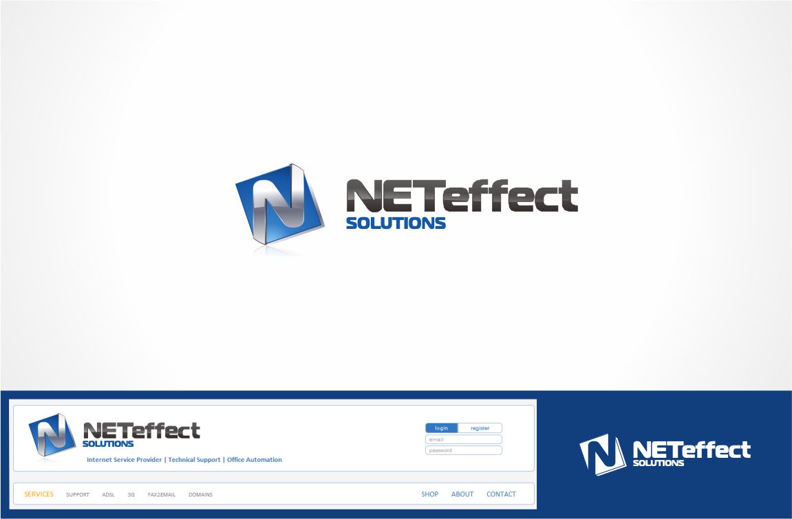 Logo Design by Robby SC for NETeffect Solutions | Design #2153251
