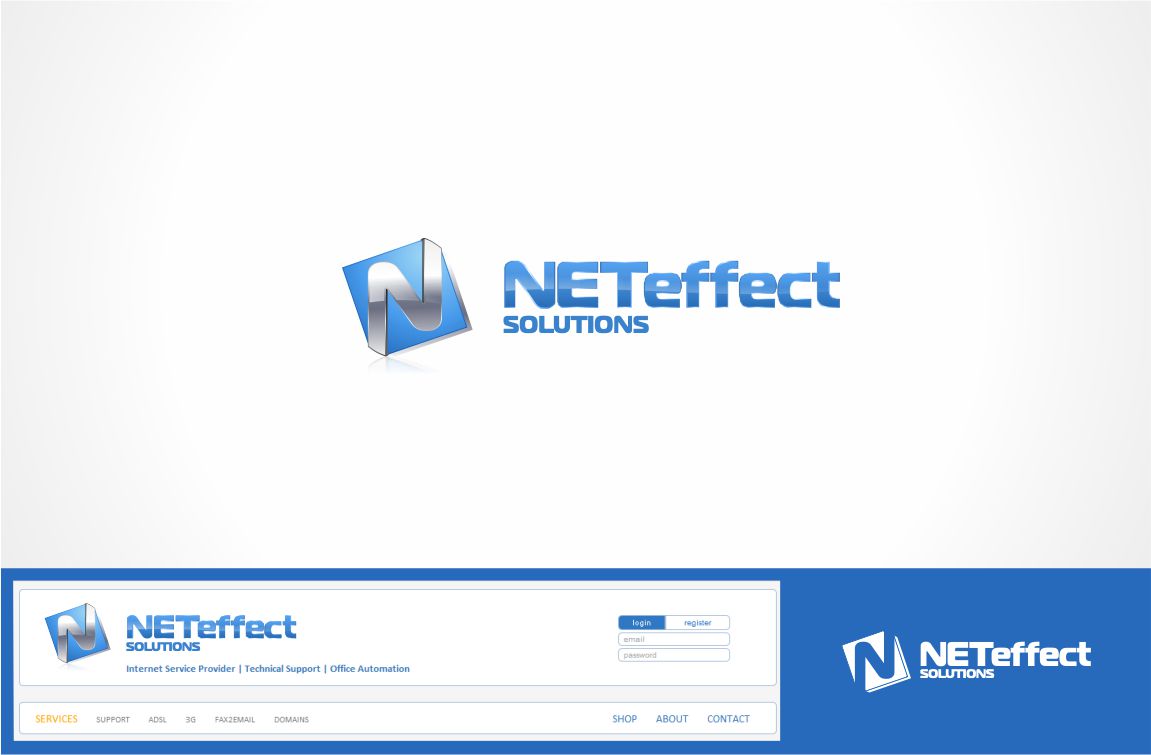 Logo Design by Robby SC for NETeffect Solutions | Design #2158767