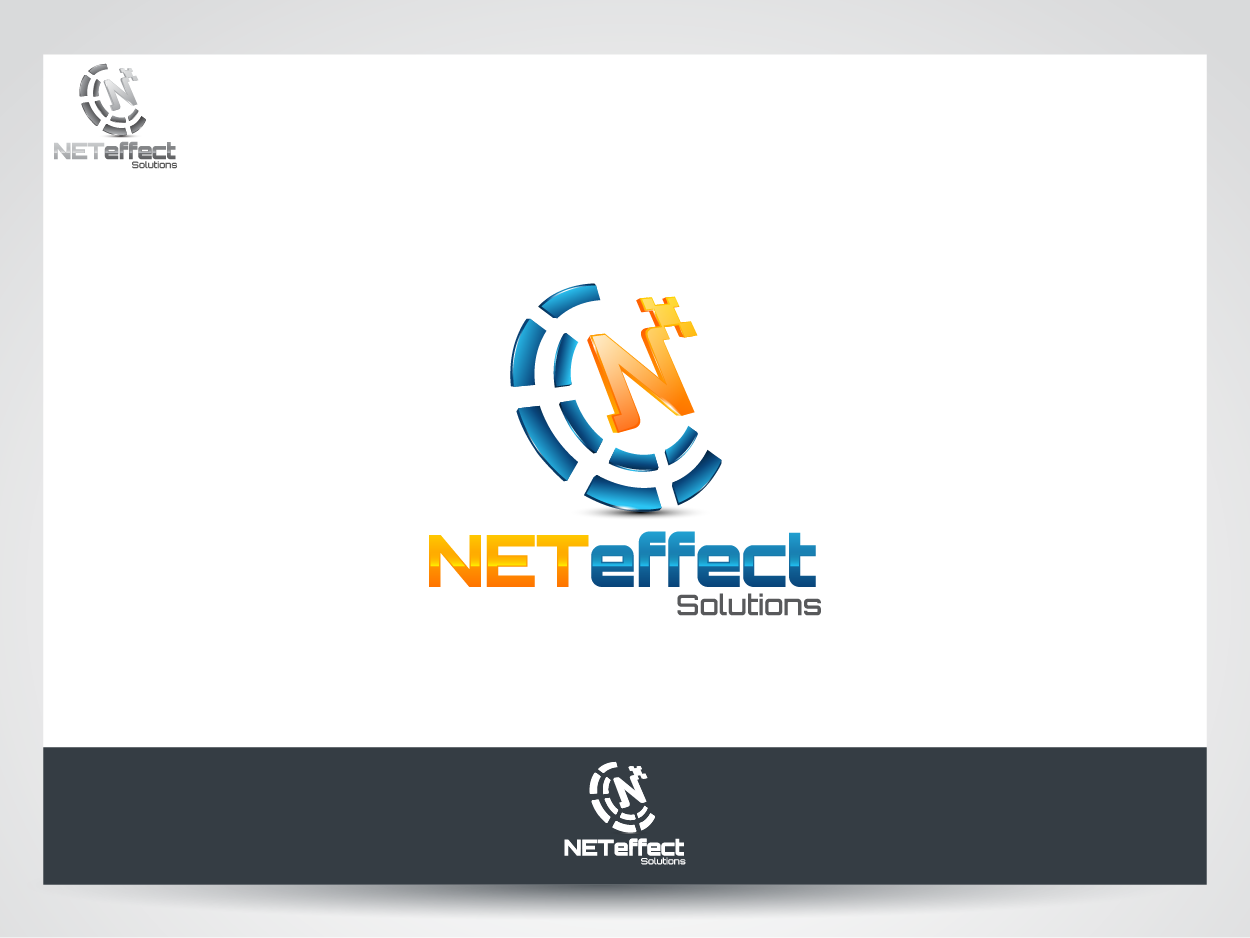 Logo Design by vhey for NETeffect Solutions | Design #2196811