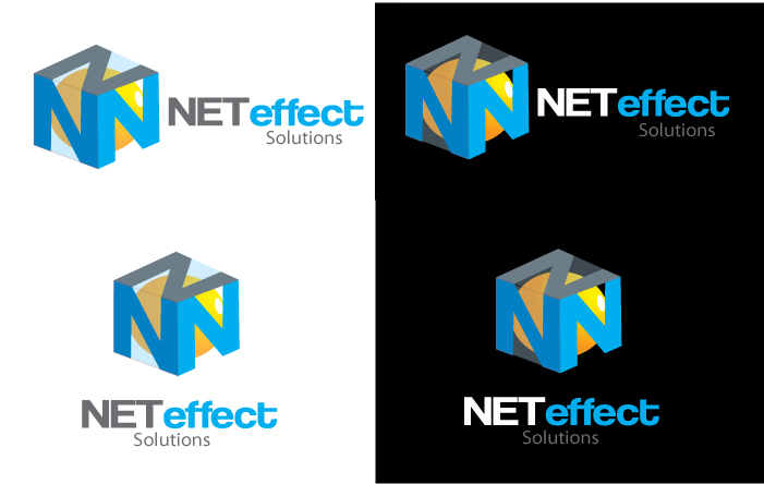 Logo Design by Akki for NETeffect Solutions | Design #2166521