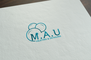 Logo Design by Ellie Afonso for M.A.U Valeting and Detailing | Design: #10258450