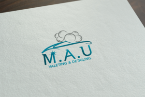 Logo Design by Ellie Afonso for M.A.U Valeting and Detailing | Design: #10258452