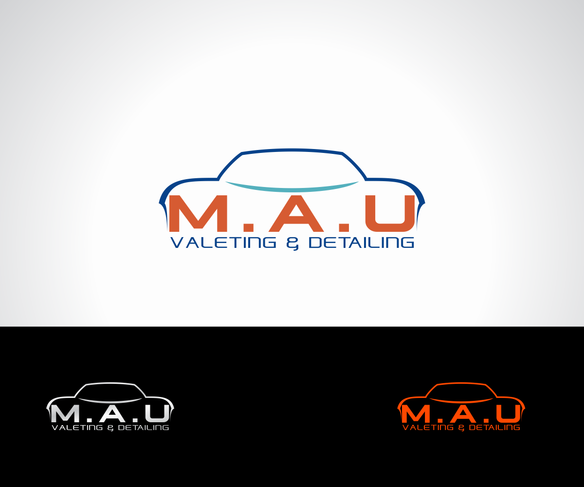 Logo Design by vIctor for M.A.U Valeting and Detailing | Design #10153203