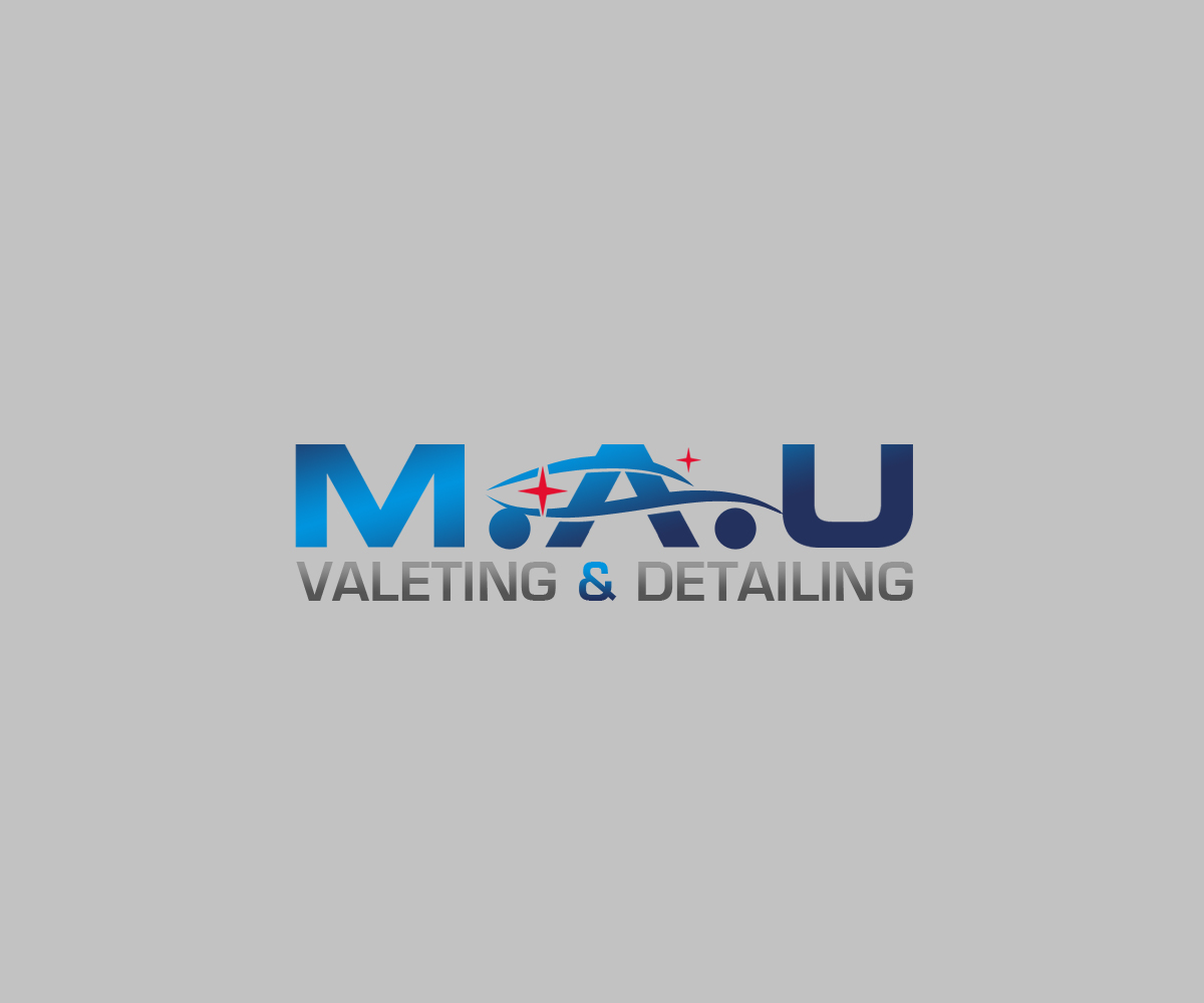 Logo Design by sunpris for M.A.U Valeting and Detailing | Design #10334780