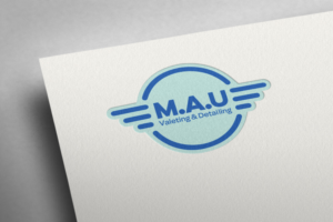 Logo Design by metehumay for M.A.U Valeting and Detailing | Design: #10270823